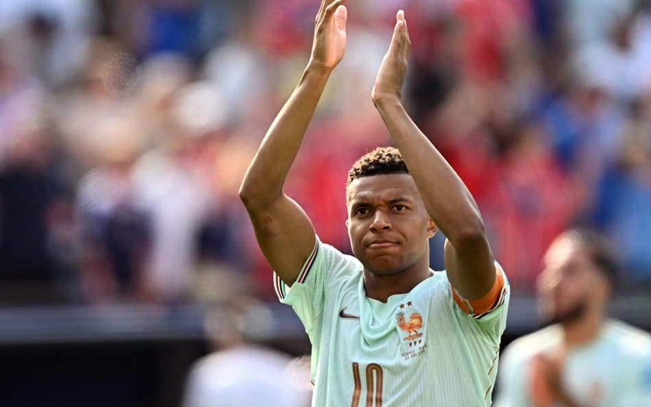 Mbappé na vitória da França sobre a Noruega
