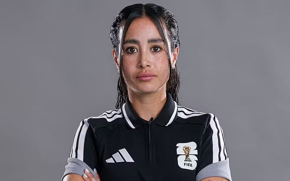 Katia García, árbitra da Copa do Mundo. (Fifa/Divulgação)