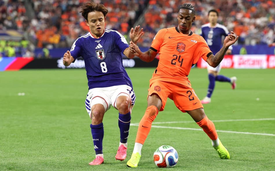 Holanda e Japão, que fizeram um jogaço na primeira fase, podem ser o adversário do Brasil na segunda fase da Copa do Mundo (Foto: Francois Nel / GETTY IMAGES NORTH AMERICA / Getty Images via AFP)