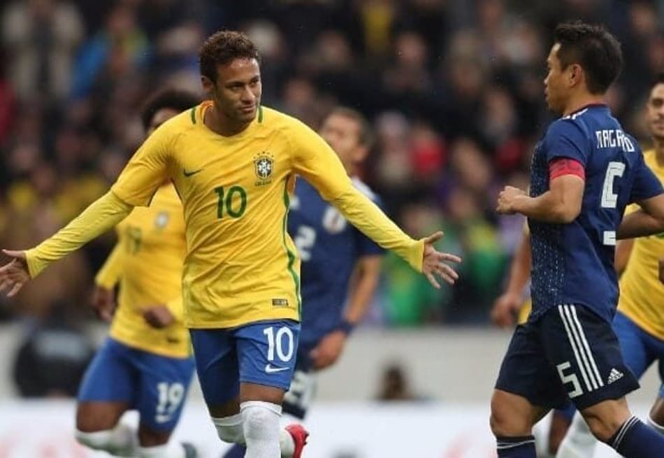 Neymar - Brasil x Japão