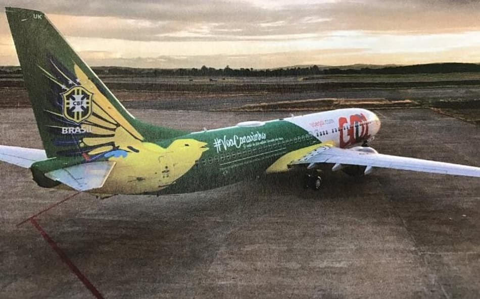 Novo avião da Seleção Brasileira foi apresentado nesta sexta