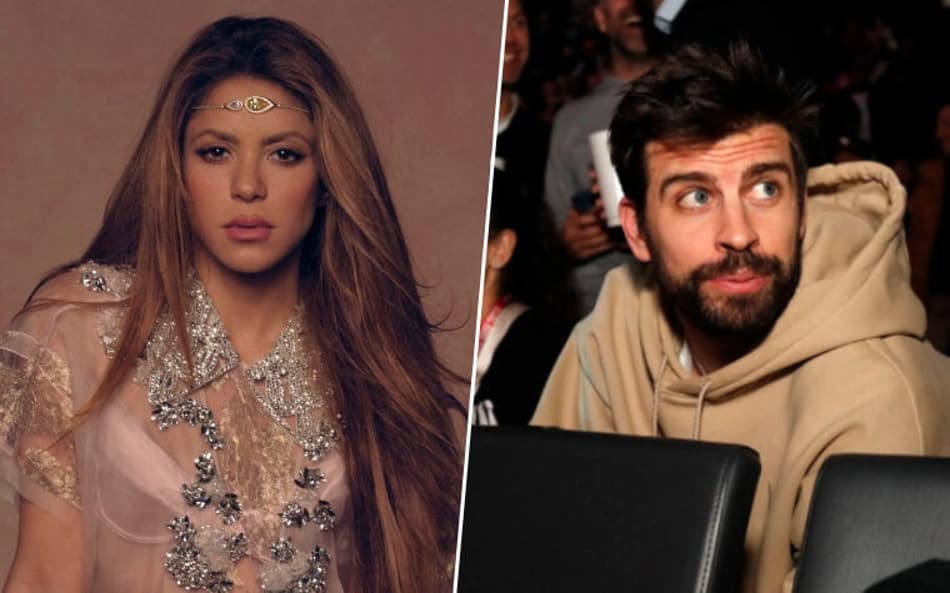 Montagem Shakira e Piqué