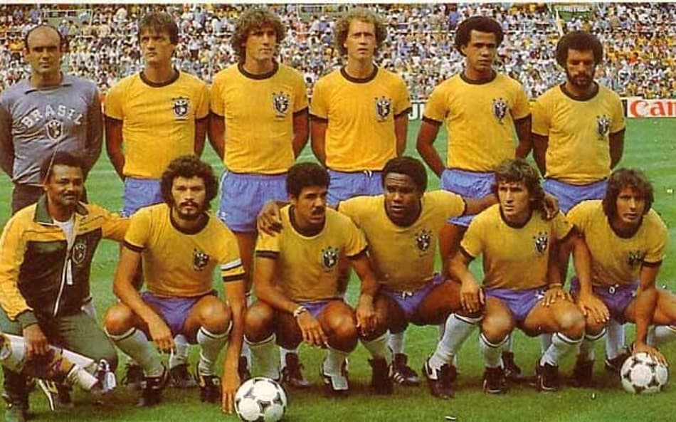 Nomes como Leandro, Júnior Falcão, Sócrates e Zico marcaram época na Seleção Brasileira que encantou o mundo em 1982