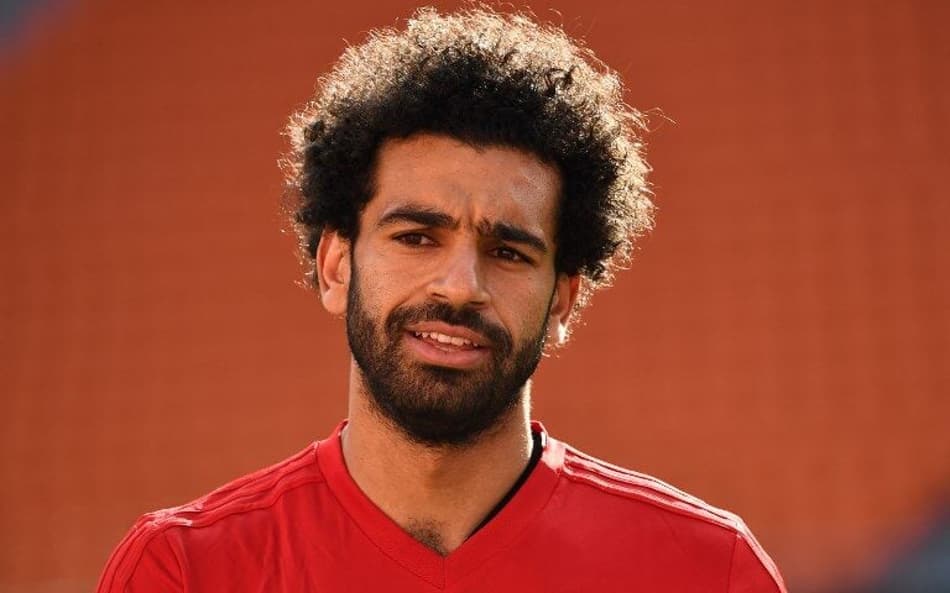 Salah em treino do Egito