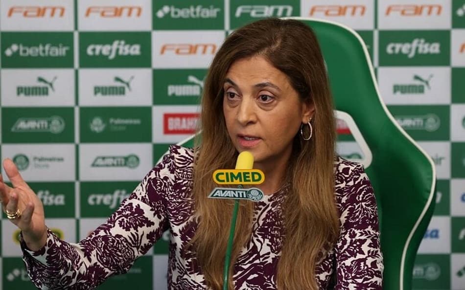 Leila Pereira - Coletiva Palmeiras