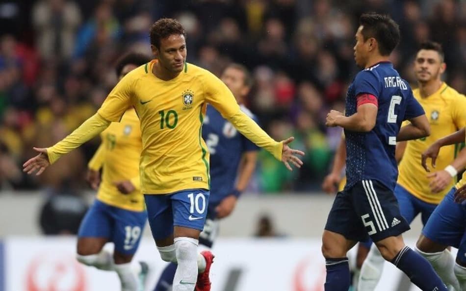 Neymar - Brasil x Japão