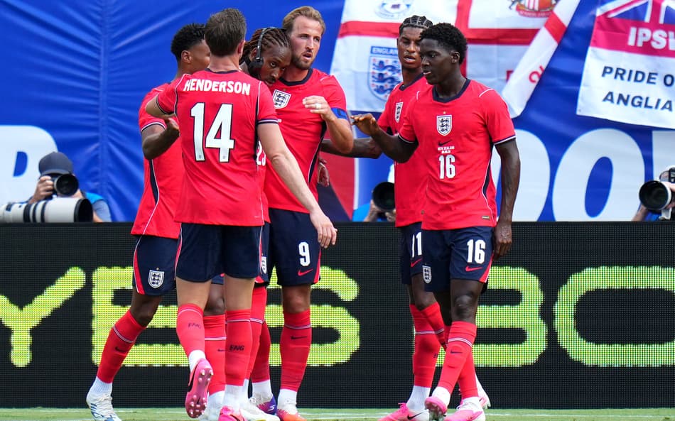 Com gol de Kane, a Inglaterra venceu a Nova Zelândia em amistoso antes da Copa do Mundo (Foto: Rich Storry/Getty Images/AFP)