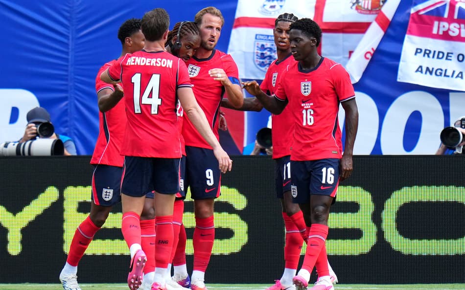 Com gol de Kane, a Inglaterra venceu a Nova Zelândia em amistoso antes da Copa do Mundo (Foto: Rich Storry/Getty Images/AFP)