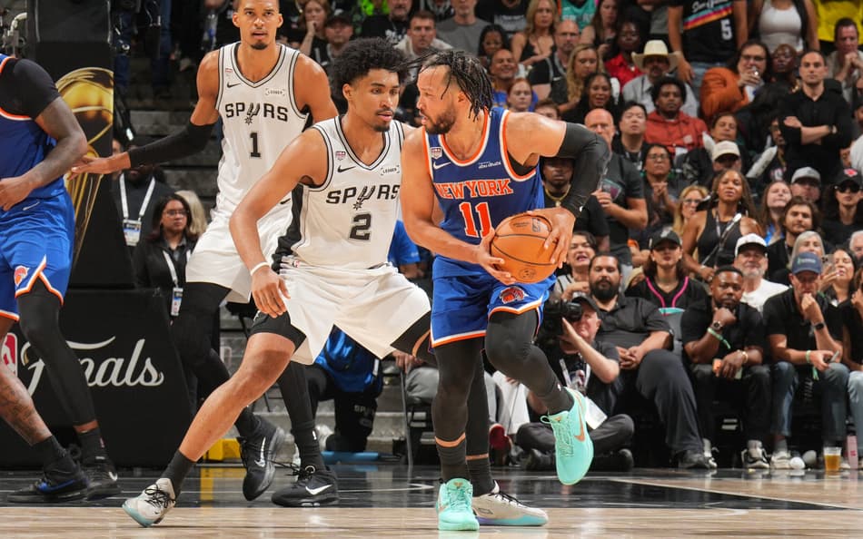 Jalen Brunson, do Knicks, foi o cestinha da partida