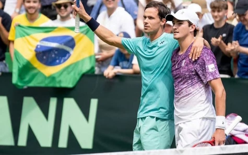 Daniel Altmaier e João Fonseca disputam o torneio de duplas no ATP 500 de Halle