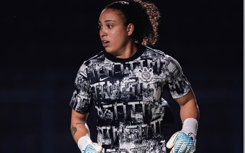 Lelê, goleira do Corinthians, sofreu lesão. (Will Anacleto/reprodução-redes sociais)