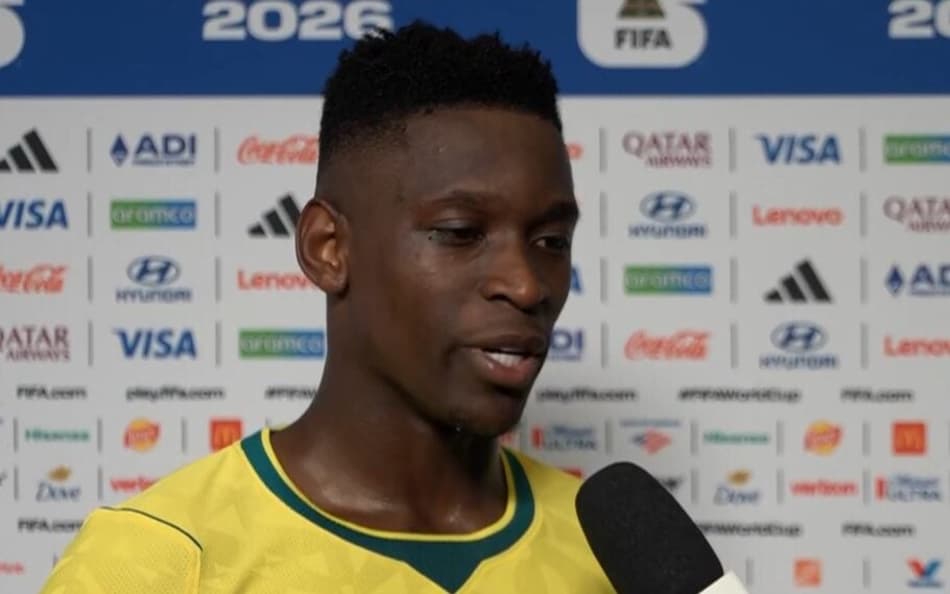 Luiz Henrique em entrevista após Brasil x Marrocos (Foto: Reprodução/ Globo)