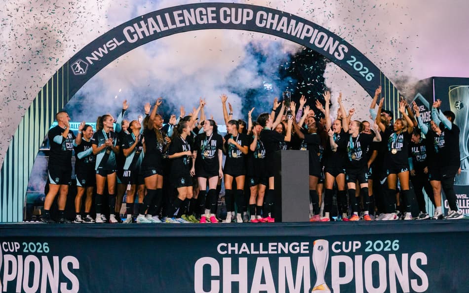 Gotham comemora título da NWSL Challenge Cup. (Gotham FC/Divulgação)