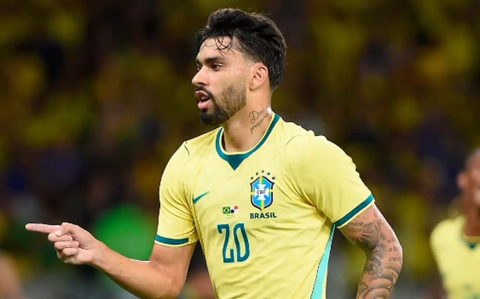Paquetá durante partida da Seleção contra o Panamá (Foto: Divulgação/CBF)