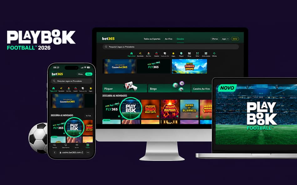 Captura de tela do lançamento do Playbook Football durante a Copa.