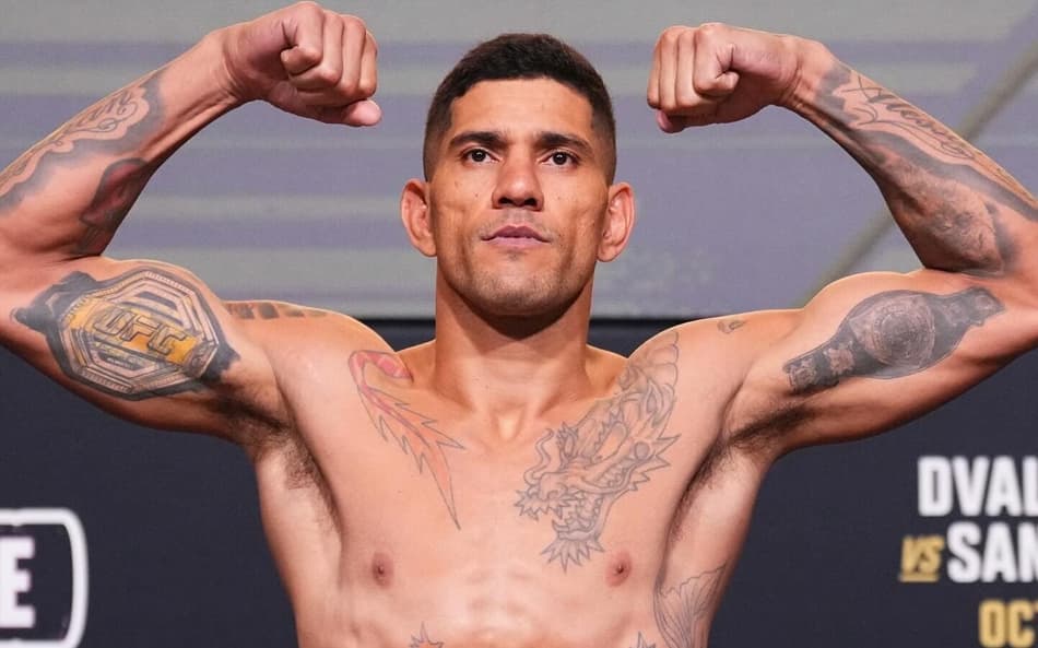 Poatan pronto para revanche no UFC 320 (Foto: Reprodução Instagram UFC)