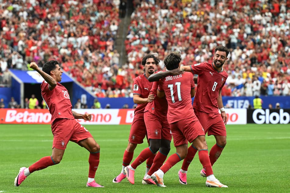 Jogadores de Portugal prestarão homenagem em 'Jogo de Diogo Jota' (Foto: RONALDO SCHEMIDT / AFP)