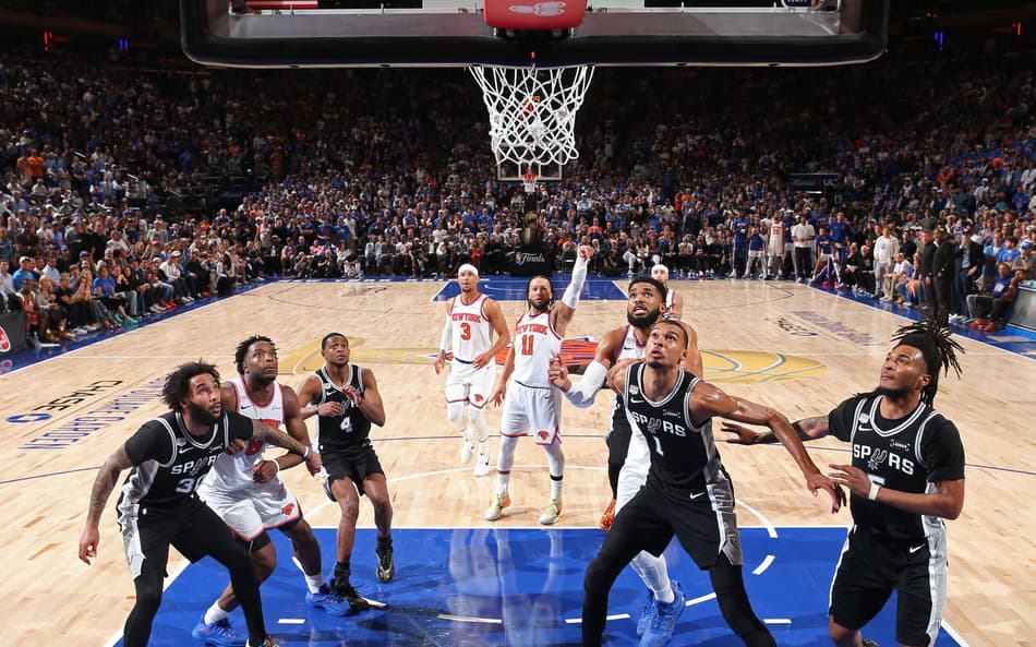 Spurs e Knicks disputam título da NBA 2025/26