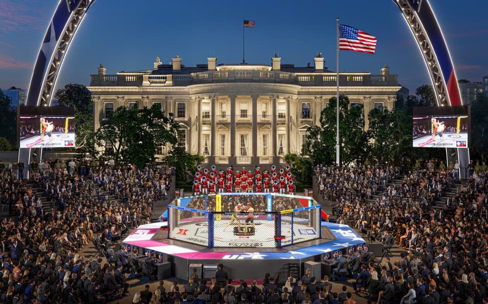 UFC Casa Branca terá a 'garra' em cima do octógono (Foto: Reprodução/UFC)