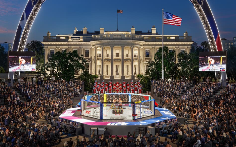 UFC Casa Branca terá a 'garra' em cima do octógono (Foto: Reprodução/UFC)