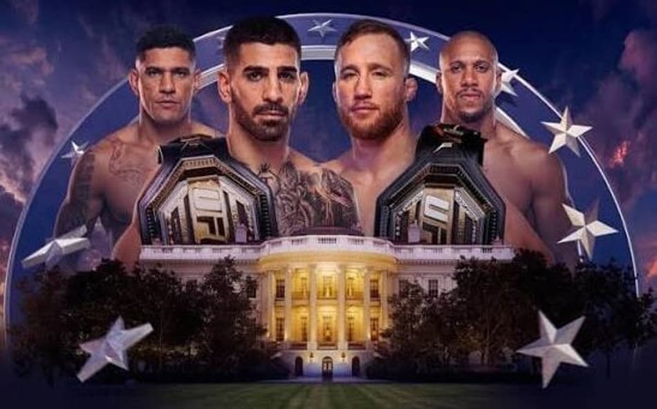 Card oficial do UFC Casa Branca (Foto: Divulgação)