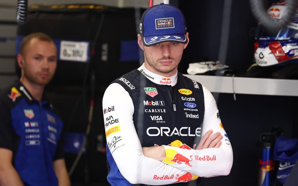 O tetracampeão da F1, Max Verstappen, durante o GP de Barcelona-Catalunha