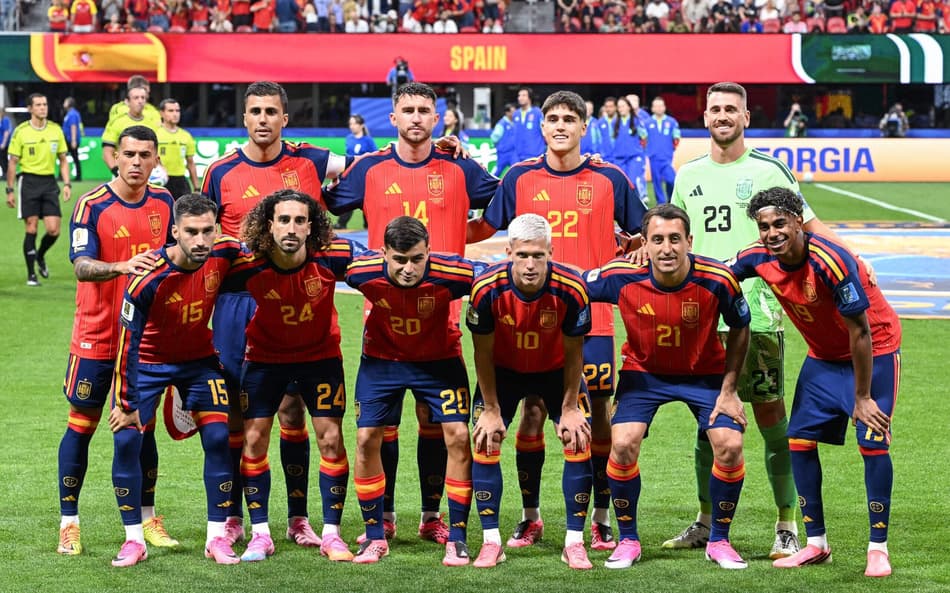 Espanha mira o segundo título em Copas do Mundo