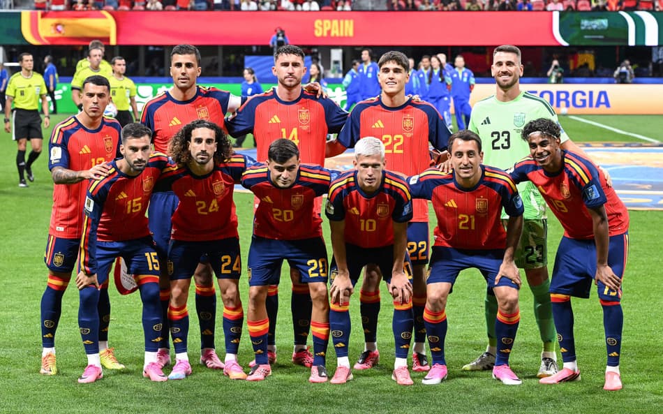 Espanha mira o segundo título em Copas do Mundo