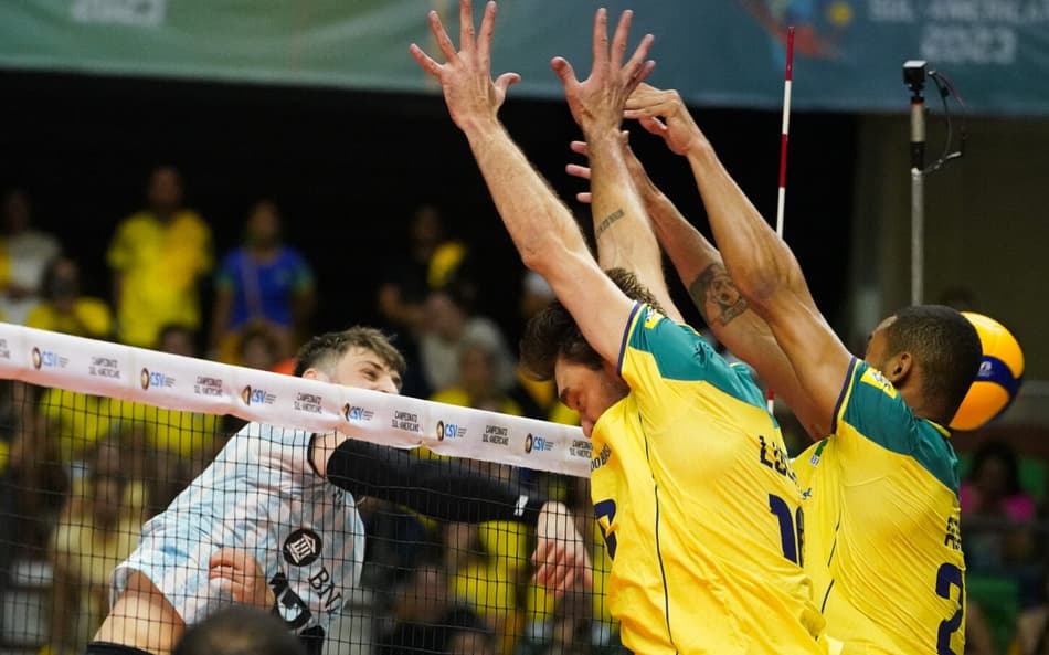 Argentina x Brasil – Sul-Americano de Vôlei Masculino