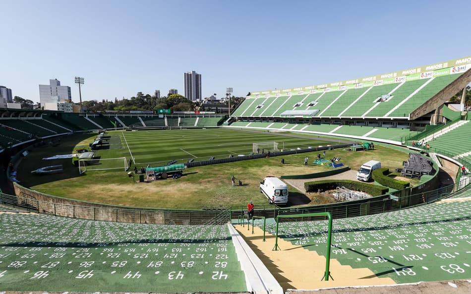 SP - CAMPINAS - 28/09/2024 - BRASILEIRO A 2024, PALMEIRAS X ATLETICO-MG - Vista geral do estadio Brinco de Ouro para partida entre Palmeiras e Atletico-MG pelo campeonato Brasileiro A 2024. Foto: Marco Miatelo/AGIF