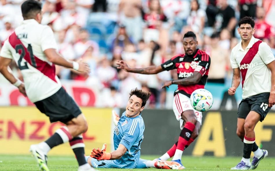 Bruno Henrique em ação pelo Flamengo