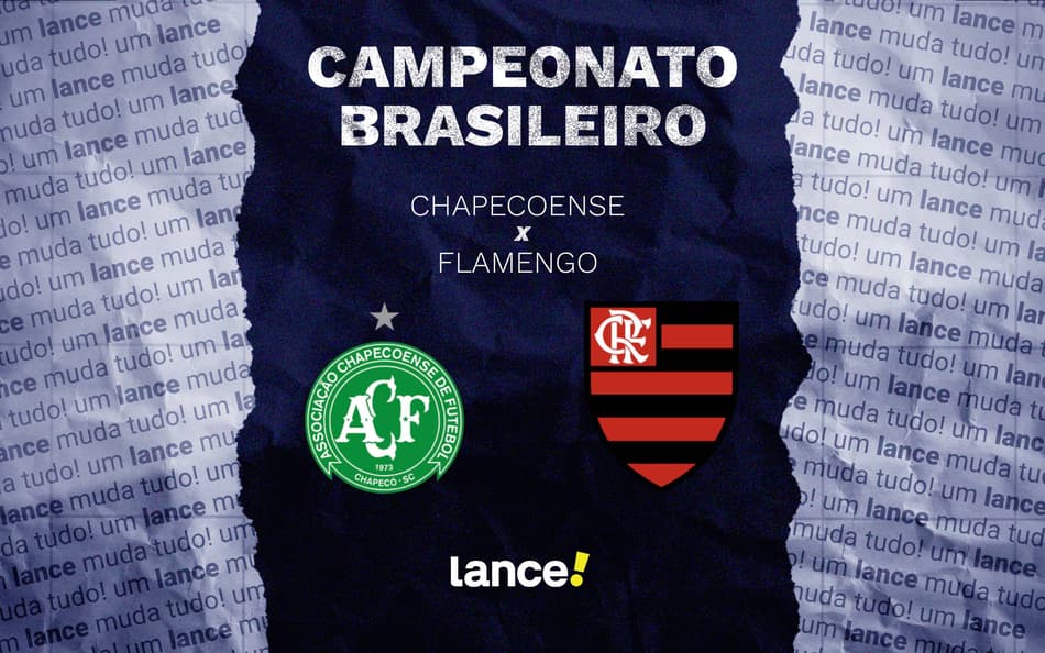 Arte de Chapecoense x Flamengo
