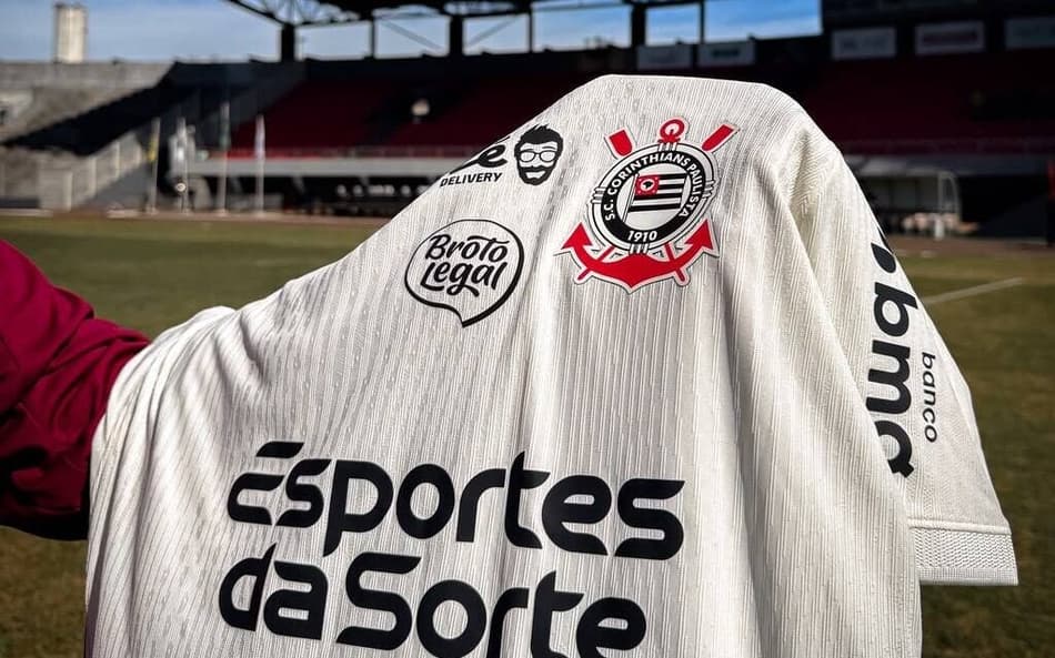Camisa do Corinthians para o duelo contra o Cascavel