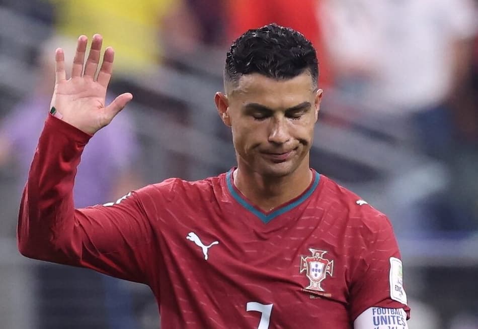 Cristiano Ronaldo em despedida de Portugal na Copa do Mundo