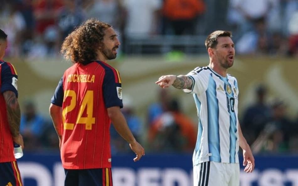 Argentina x Espanha final da Copa do Mundo (Foto: PATRICIA DE MELO MOREIRA / AFP)