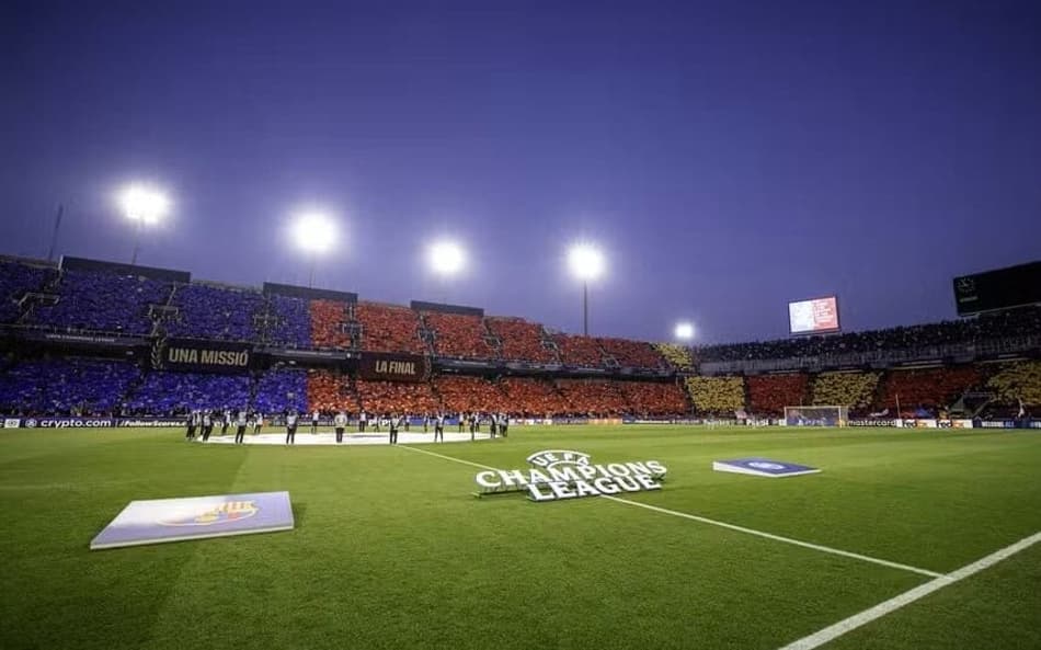 Estádio Olímpico Lluís Companys, local onde o Barcelona manda seus jogos na ausência do Camp Nou