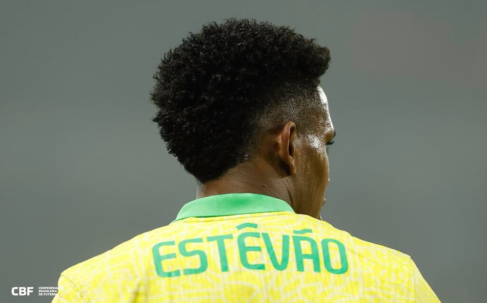 Estêvão deve ser desfalque na Copa do Mundo (Foto: @rafaelribeirorio/CBF)