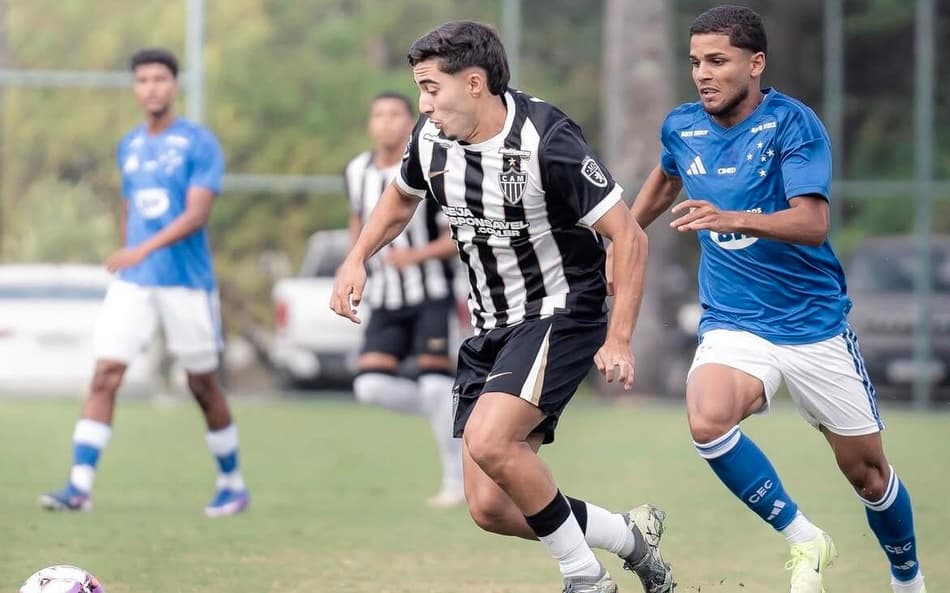 Atlético-MG e Cruzeiro empatam pelo Mineiro Sub-20