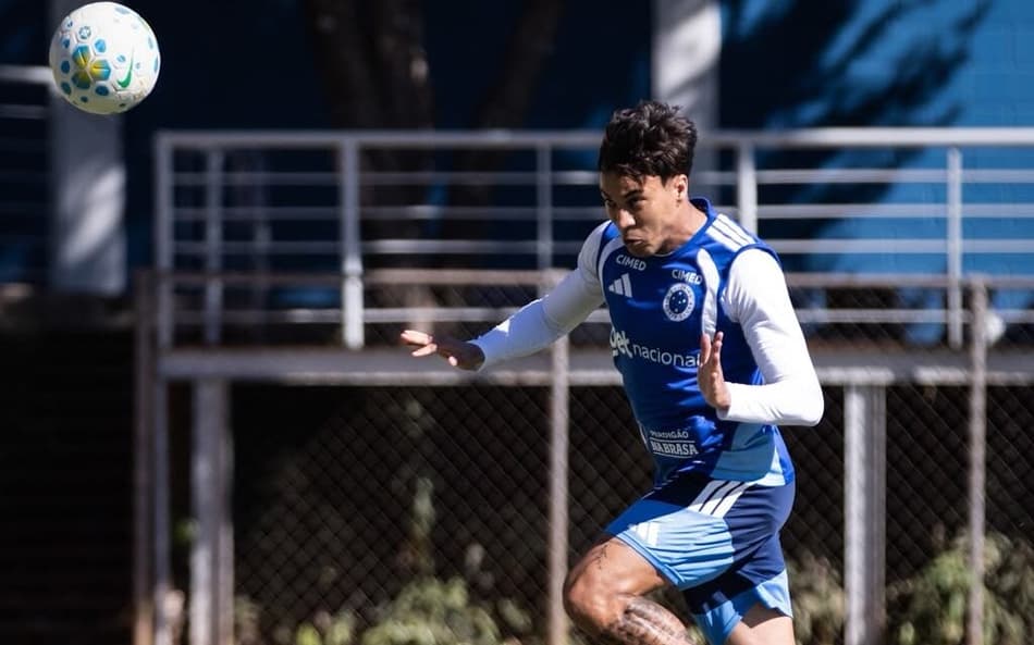 Kaio Jorge 'tranquiliza' torcedores após jogo-treino do Cruzeiro