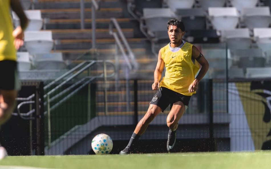 Kauã Pascini Atlético (Foto: Pedro Souza / Atlético)