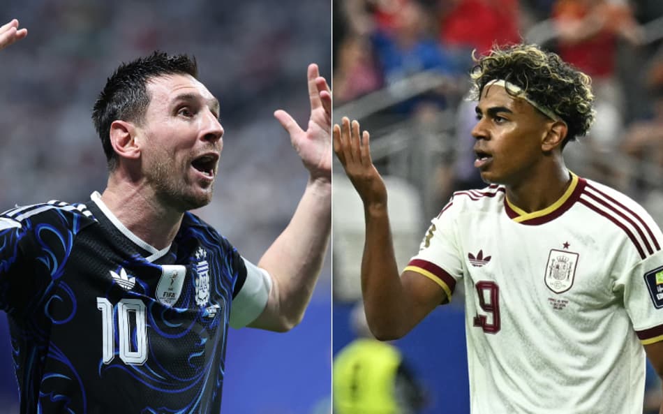 Lionel Messi e Lamine Yamal se enfrentam na final da Copa do Mundo 2026