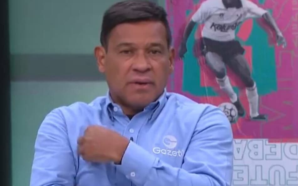 Muller durante programa da TV Gazeta