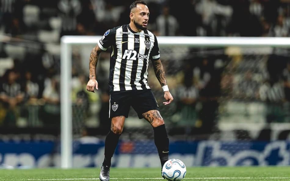 Maycon pelo Atlético (Foto: Pedro Souza / Atlético)