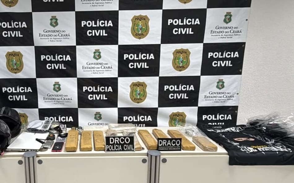 Membros organizada do Ceará presos (reprodução PCCE)
