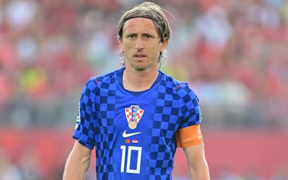Modric anda em Portugal x Croácia na Copa do Mundo