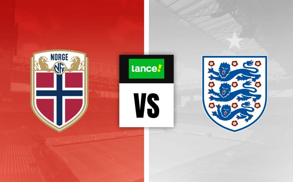 Escudos de Noruega e Inglaterra para Palpites na Copa do Mundo