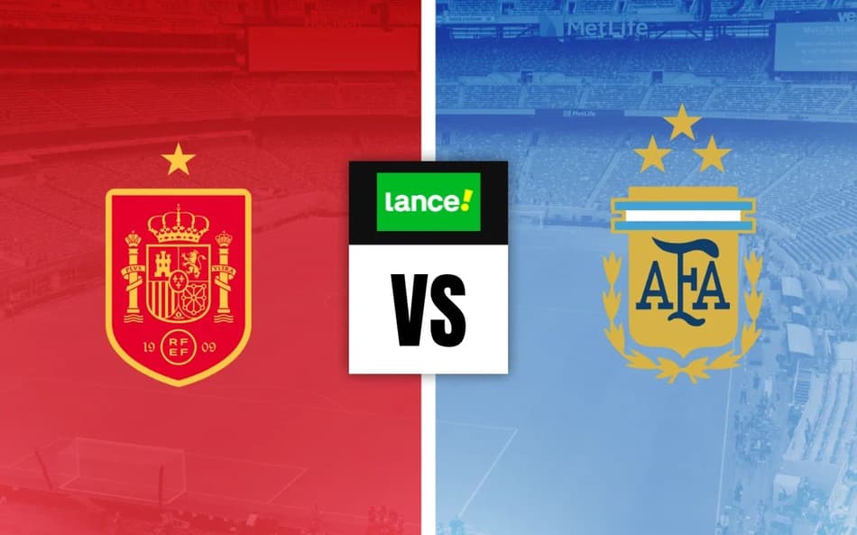 Escudos de Espanha e Argentina para Palpites na Copa do Mundo