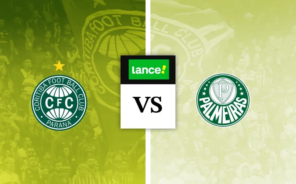 Escudos de Coritiba x Palmeiras para Palpites de Futebol