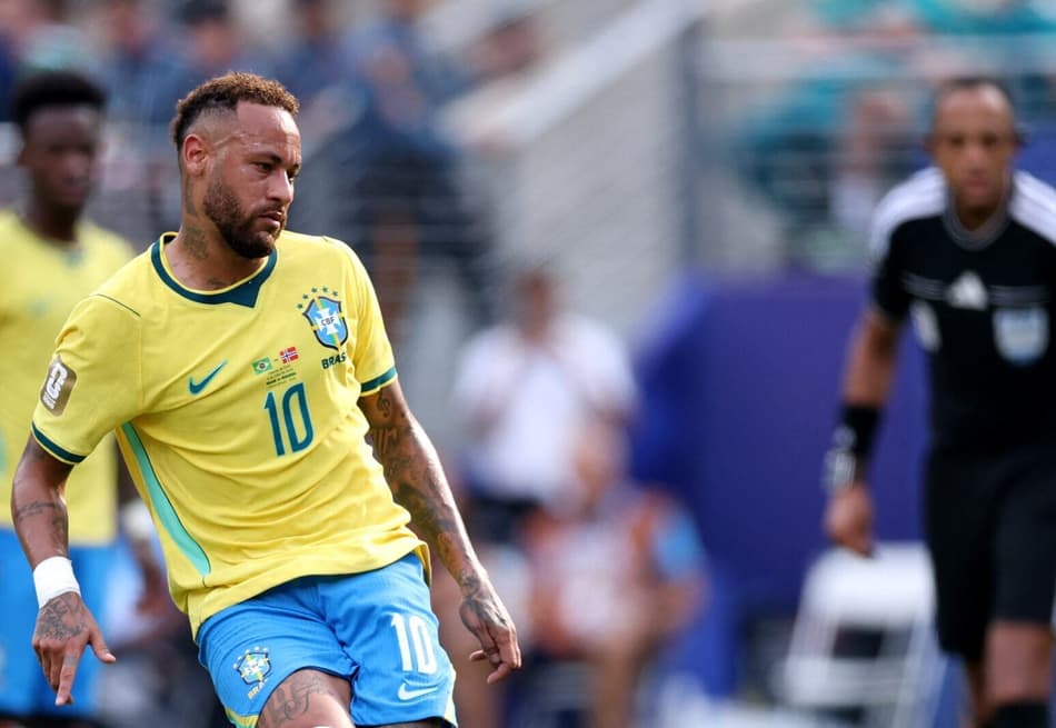 Neymar, atacante da Seleção Brasileira
