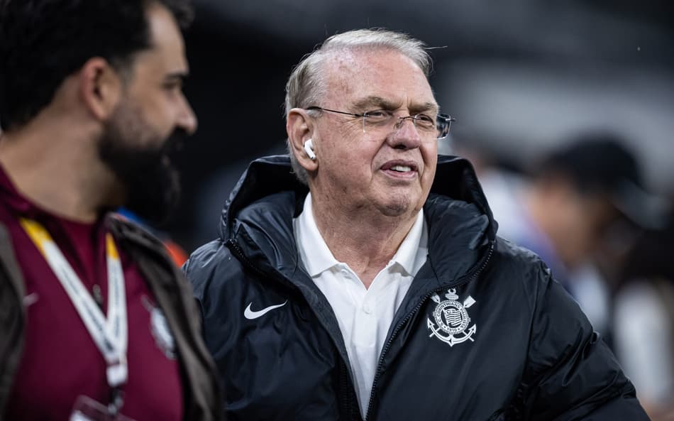 Presidente Osmar Stabile, do Corinthians